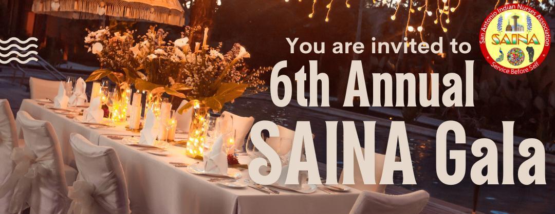 6th Annual SAINA Gala